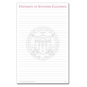 USC Trojans White Seal Medium Notepad